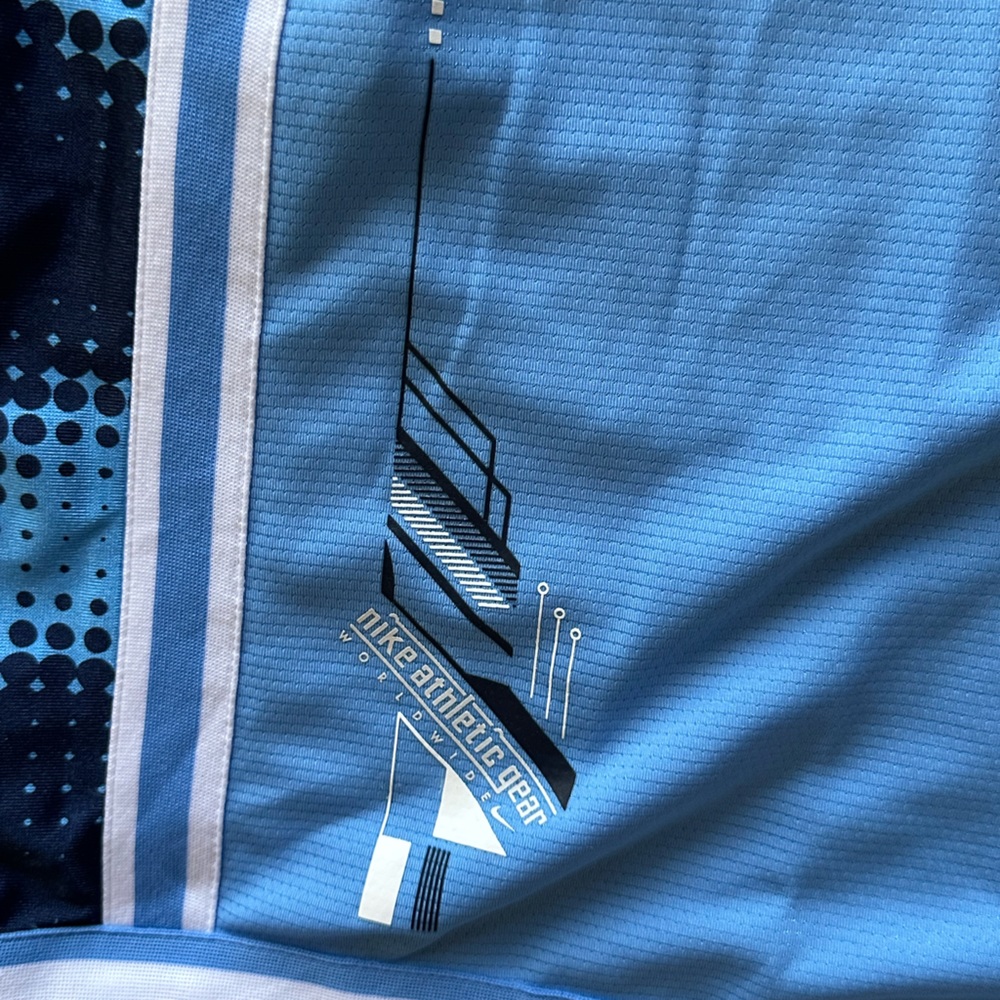 Nike Baby Blue Loose Fit Above Knee Length Mens Sz XXL - Picture 5 of 10